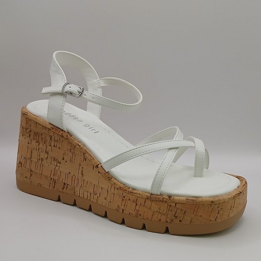 Madden Girl Volt Strappy Wedge Sandals - Picture 2 of 9